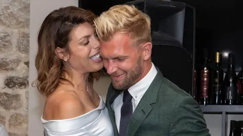 Blanka Vlašić i Ruben Van Gucht nasmijani u zagrljaju