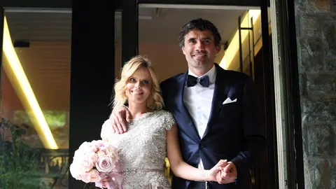 Zoran Mamić i Ana Šikić u vjenčanom odjeću