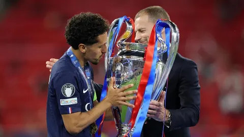 Francuz Marquinhos ljubi pehar uz pomoć Aleksandra Čeferina