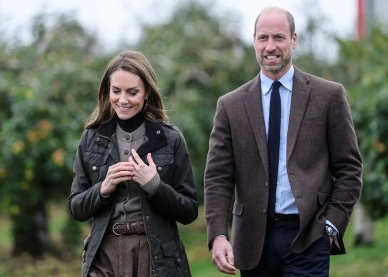 Princ William i Kate Middleton šetaju u prirodi