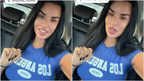 Portret Ivane Knol u plavoj majici unutar automobila