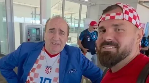 Mladen Grdović i Kristijan Iličić u zračnoj luci