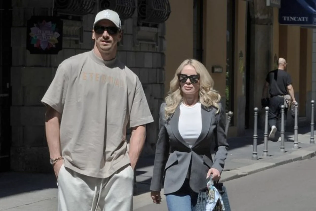 Zlatan Ibrahimović i Helena Seger u opuštenoj odjeći na ulici