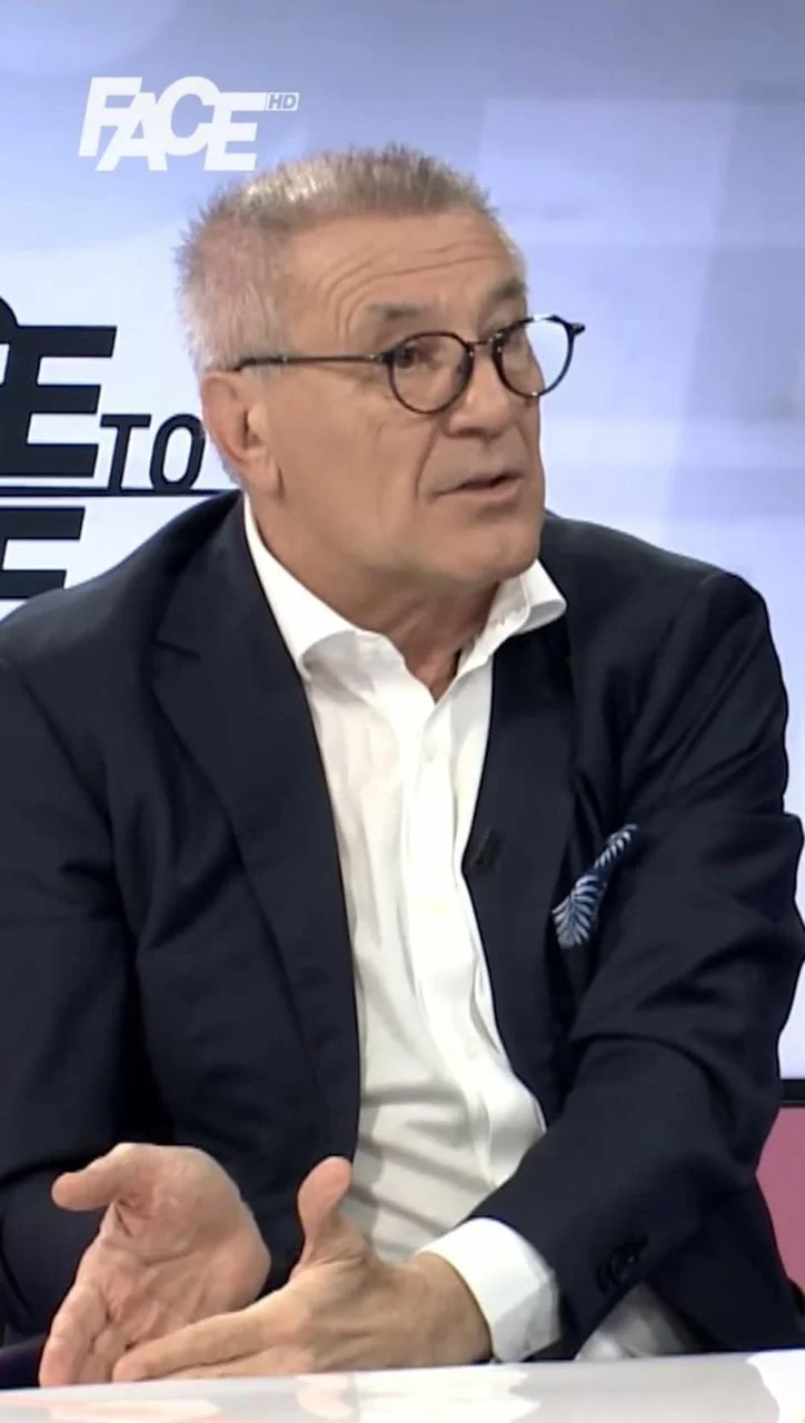 Zdravko Mamić tijekom gostovanja u televizijskom studiju Face HD.