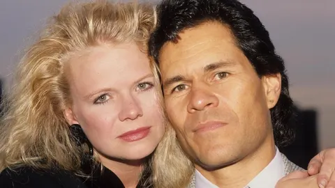 Krupni kadar glumaca Marcy Walker i A. Martineza iz serije Santa Barbara.