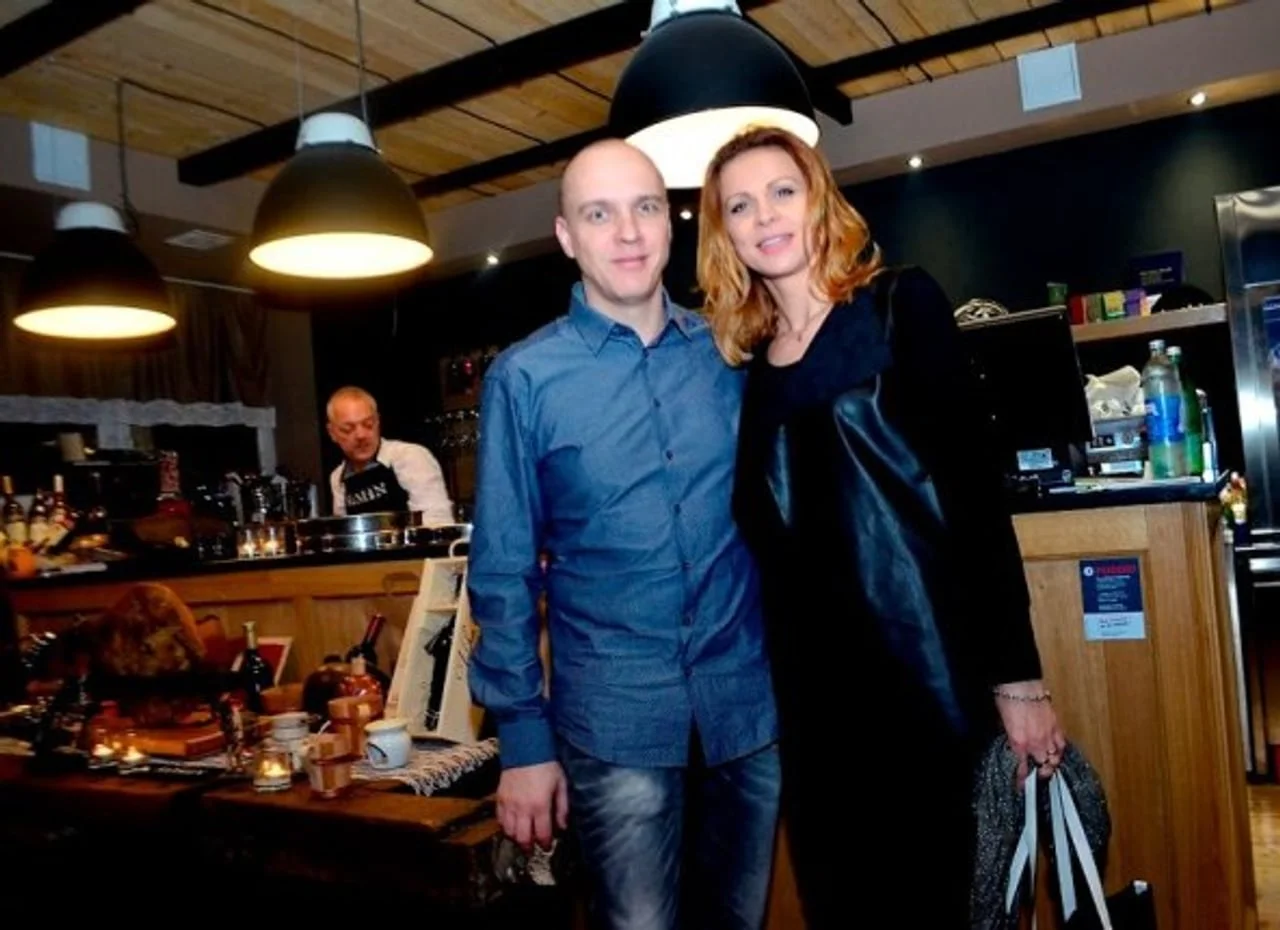 Sandra i Branimir Mihaljević u restoranu