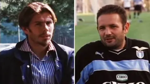 Portreti mlađih Zvonimira Bobana i Siniše Mihajlovića u kolažu.