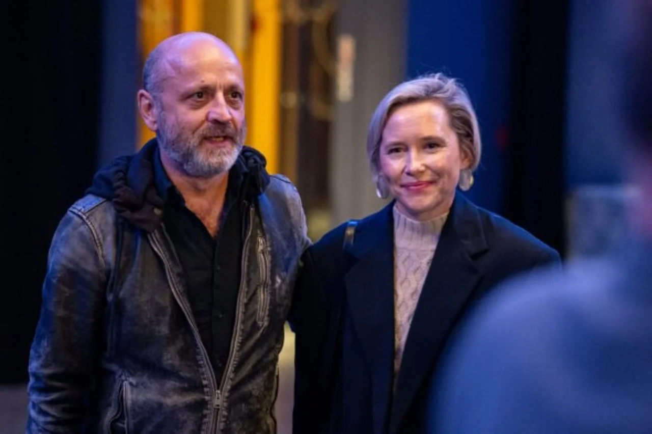 Mile Kekin i Ivana Kekin stoje zajedno i smiješe se.