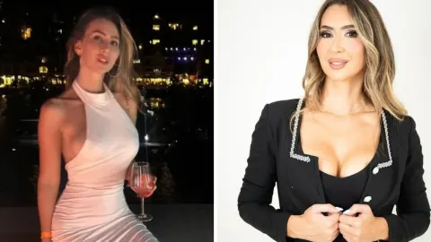 Kolaž dviju fotografija bivše crnogorske državne tajnice Mirjane Pajković.