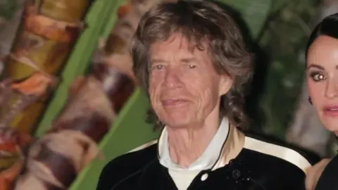 Mick Jagger i Melanie Hamrick na glamuroznom događaju.